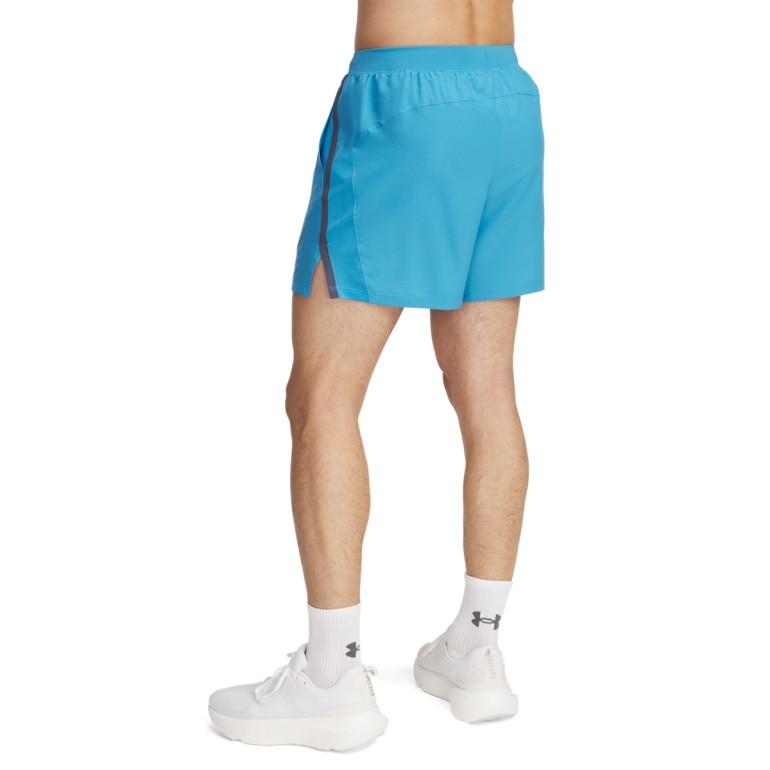 Męskie spodenki do biegania Under Armour UA Launch 5'' Short - niebieskie