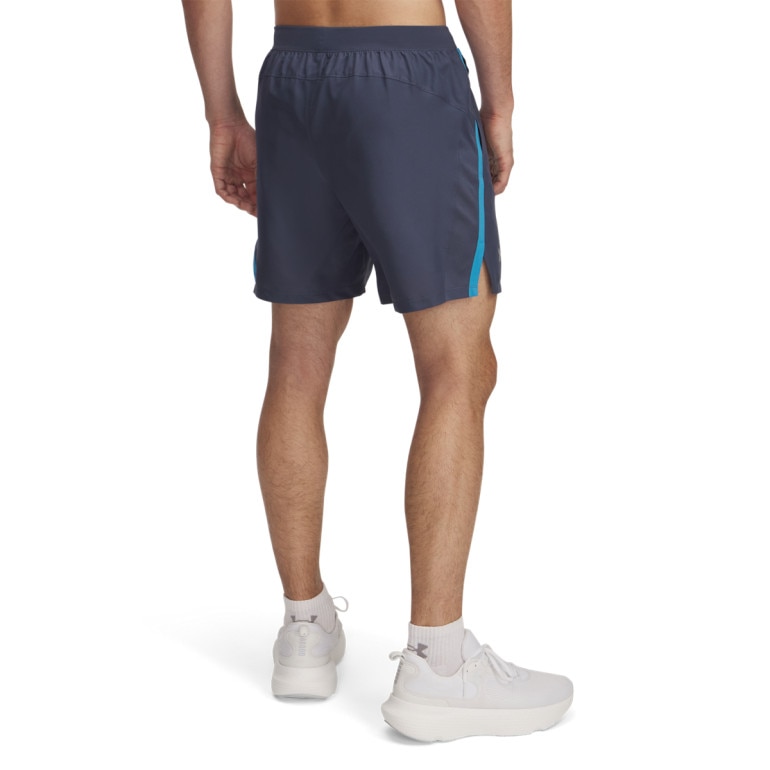 Męskie spodenki do biegania Under Armour UA Launch 7'' Short - granatowe