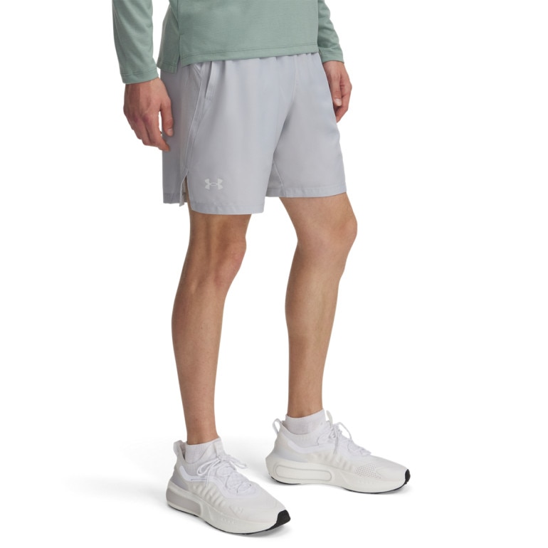 Męskie spodenki do biegania Under Armour UA Launch 7'' Short - szare