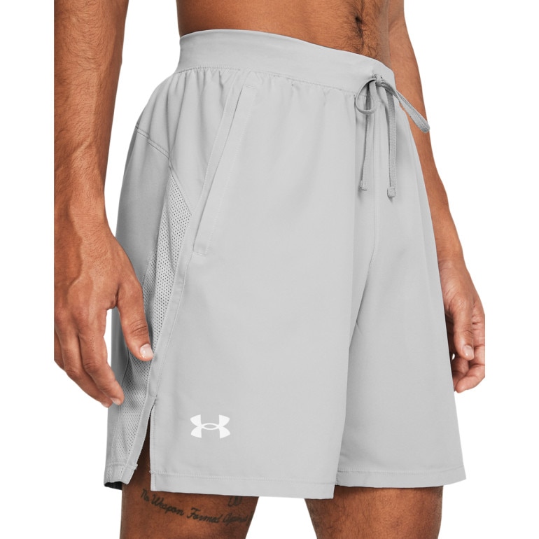 Męskie spodenki do biegania Under Armour UA Launch 7'' Unlined Shorts - szare