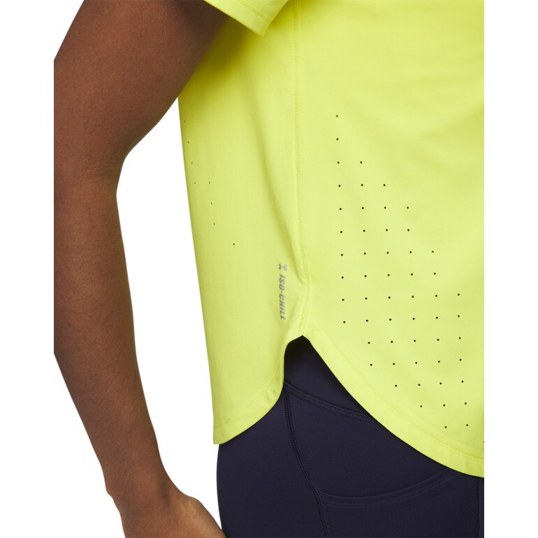 Damska koszulka do biegania Under Armour UA Launch Elite - zielona