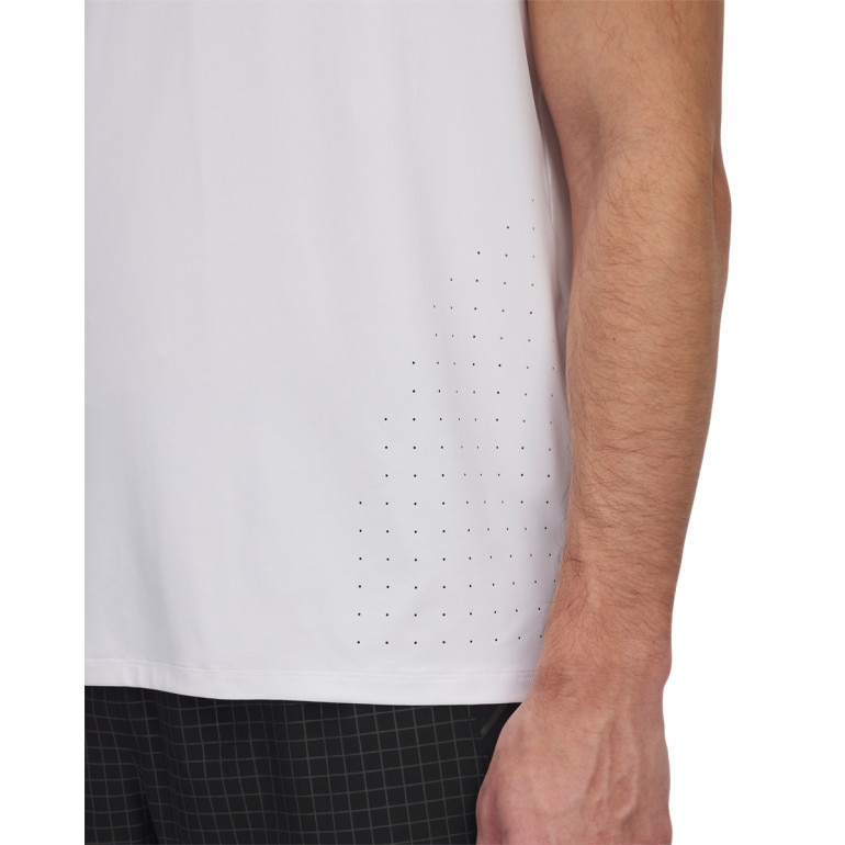 Męska koszulka do biegania Under Armour UA Launch Elite - biała 