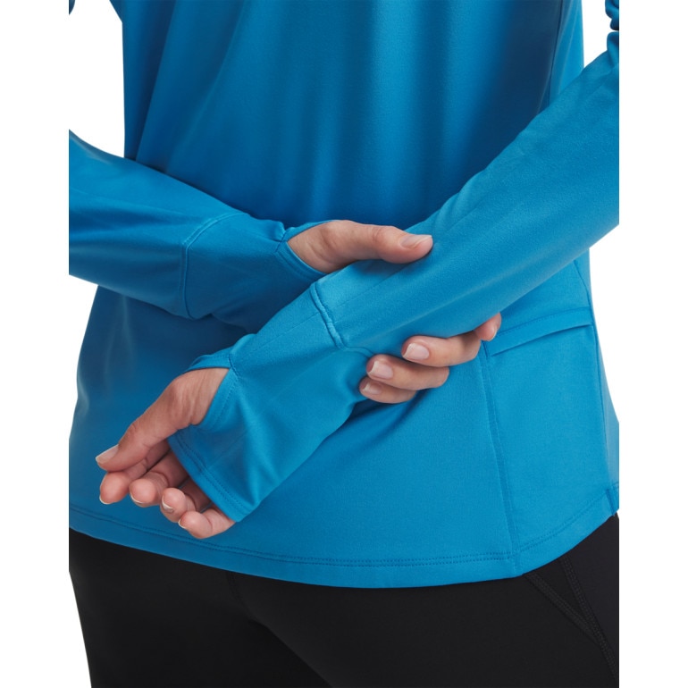 Damska bluza do biegania nierozpinana bez kaptura Under Armour UA Launch Pro Half Zip - niebieska