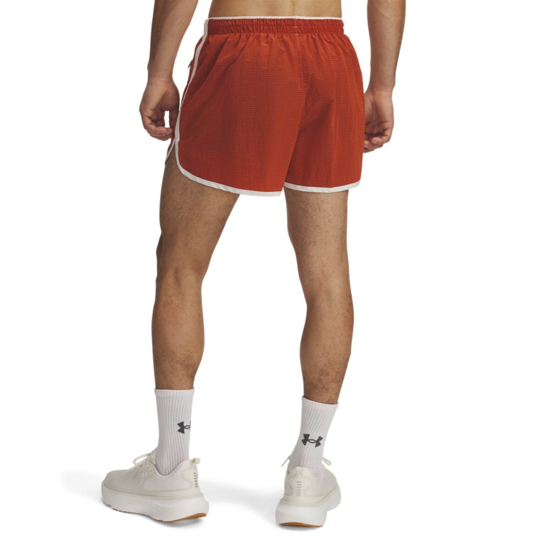 Męskie spodenki do biegania Under Armour UA Run 96 Shorts - czerwone