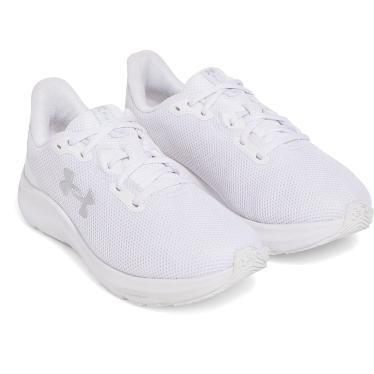 Damskie buty do biegania Under Armour UA W Charged Pursuit 4 - białe