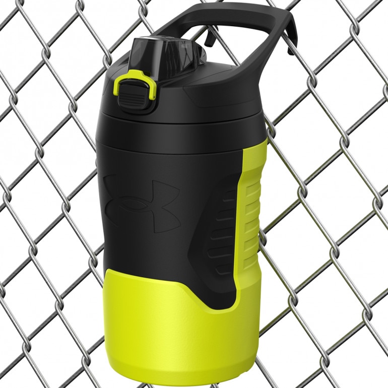 Bidon Under Armour 32oz Playmaker Jug Hi Vis Yellow 950 ml - żółty