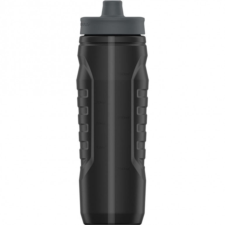 Bidon Under Armour 32oz Sideline Squeeze Black/Pitch Grey 950 ml - czarny