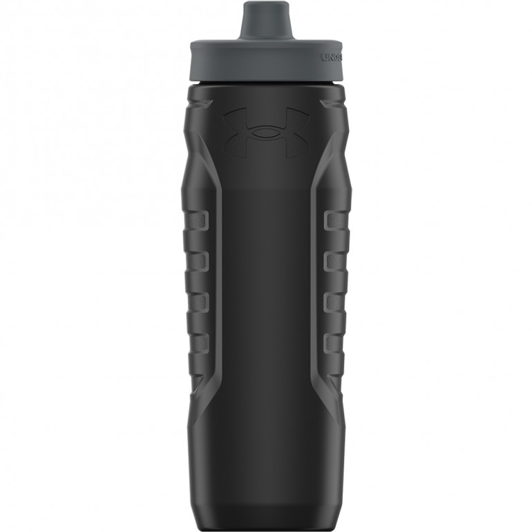 Bidon Under Armour 32oz Sideline Squeeze Black/Pitch Grey 950 ml - czarny