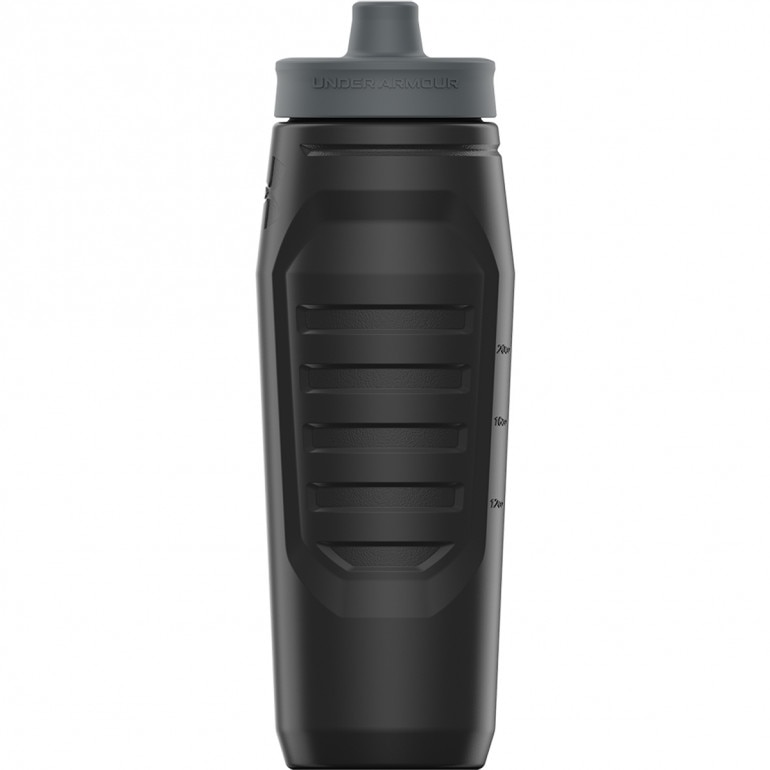 Bidon Under Armour 32oz Sideline Squeeze Black/Pitch Grey 950 ml - czarny