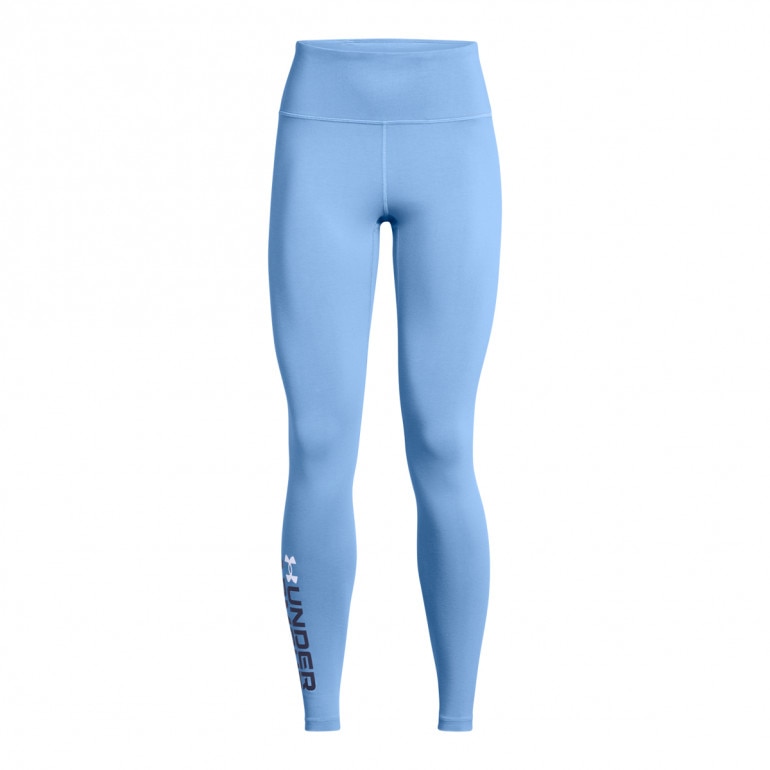 Damskie legginsy basic Under Armour Campus Graphic Legging - niebieskie