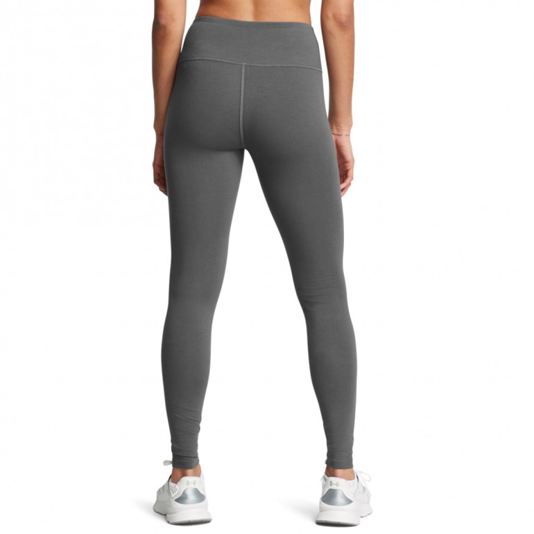 Damskie legginsy dzianinowe z wysokim stanem Under Armour Campus Legging - szare