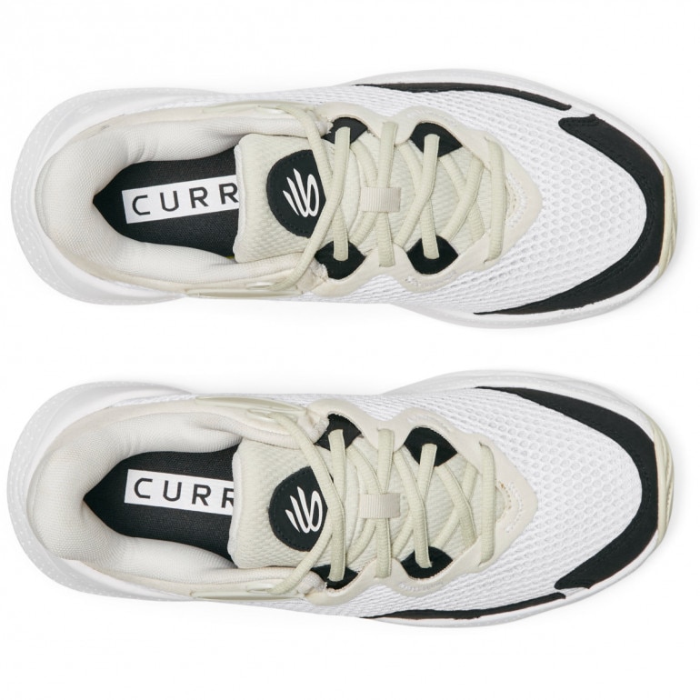 Buty do koszykówki uniseks Under Armour Curry Splash 24 Sde - beżowe