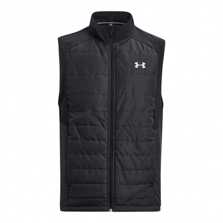 Męski bezrękawnik do biegania Under Armour Launch Pro Insulated Vest - czarny