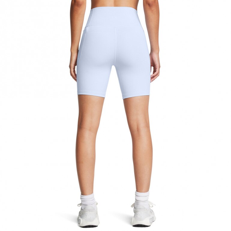 Damskie kolarki treningowe Under Armour Meridian Bike Short 7in - niebieskie