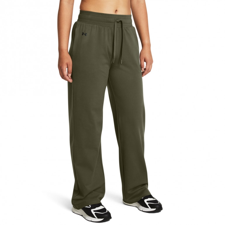 Damskie spodnie treningowe Under Armour Motion Open Hem Pant - zielone