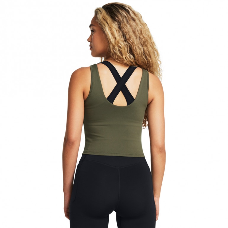 Damski top treningowy Under Armour Motion Tank Emea - oliwkowy/khaki