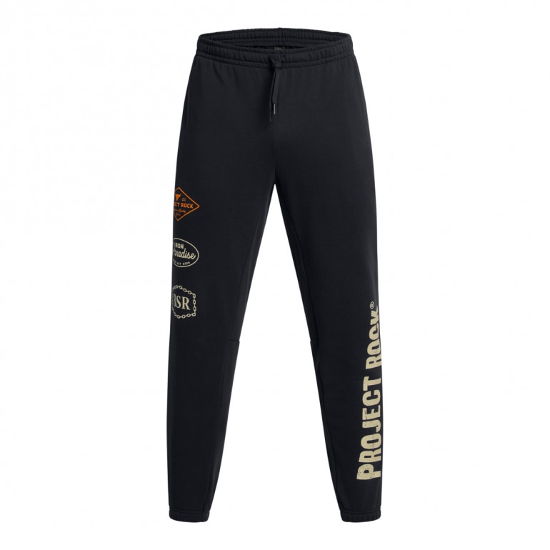 Męskie spodnie treningowe Under Armour Project Rock Hwt Pant Tools - czarne