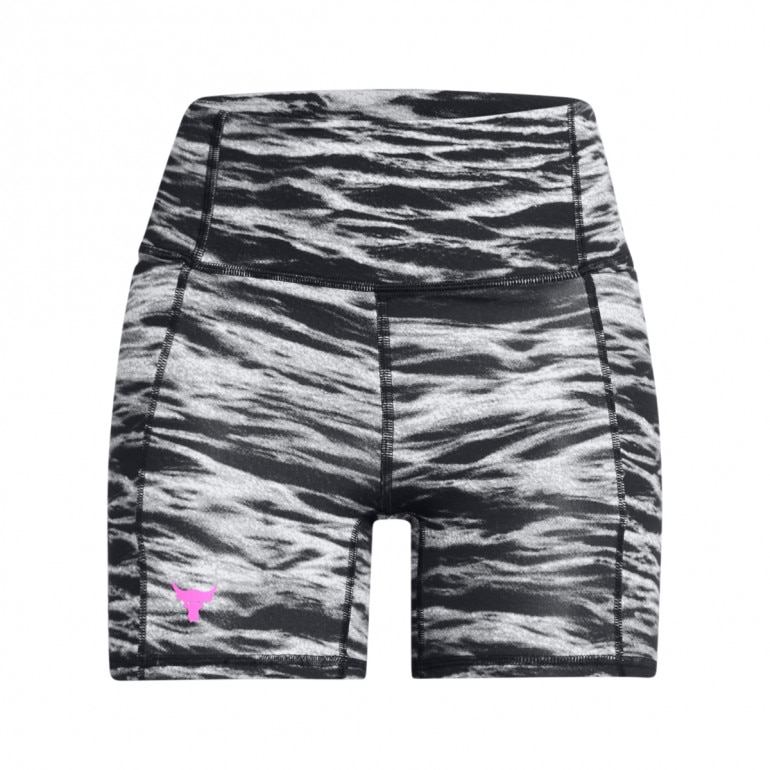 Damskie kolarki treningowe Under Armour Project Rock Lets Go Btb Middy Pt - multikolor