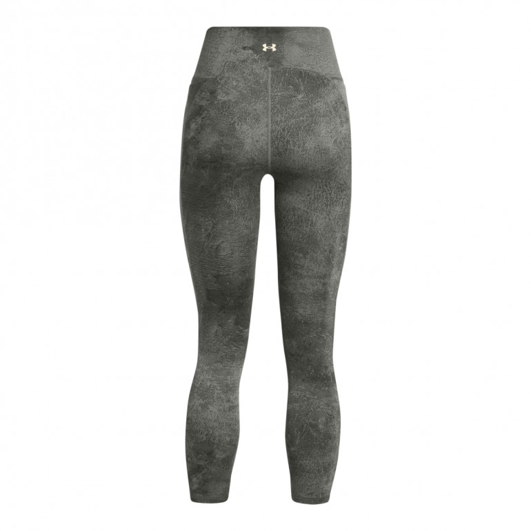 Damskie legginsy treningowe Under Armour Project Rock Ankl Lg Pt - zielone