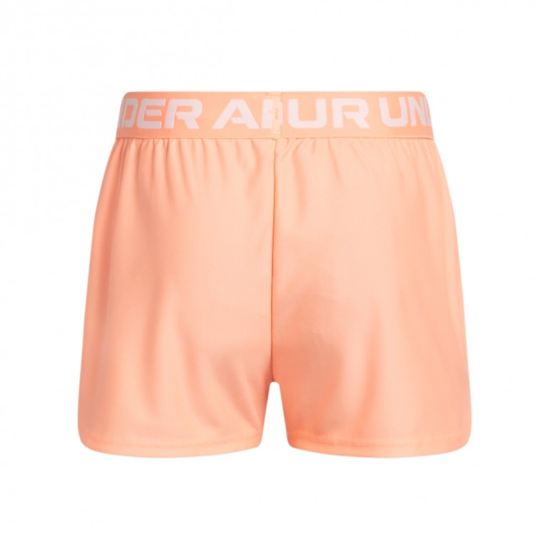 Dziewczęce spodenki treningowe Under Armour Play Up Solid Shorts - pomarańczowe