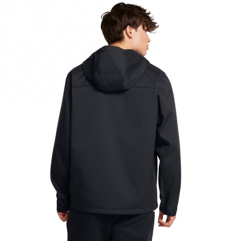 Męska kurtka przejściowa Under Armour Shield Hooded Jacket - czarna