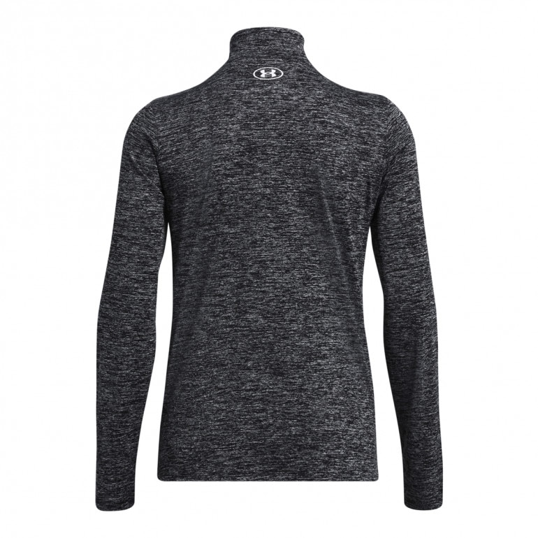 Damski longsleeve treningowy Under Armour Tech 1/2 Zip- Twist - szary