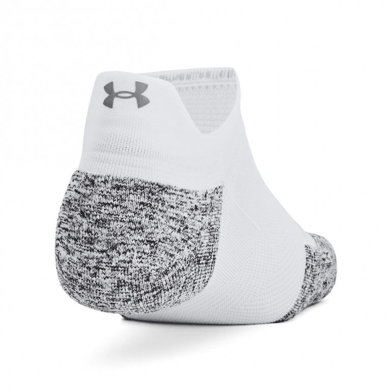 Skarpetki do biegania uniseks (3-pack) Under Armour UA Ad Run Cushion 3pk Ns - białe