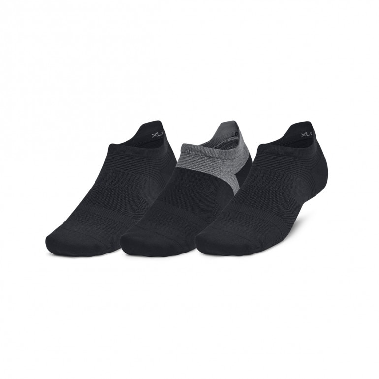 Skarpetki treningowe uniseks (3pack) Under Armour UA Ad Run Lite 3pk Ns - czarne