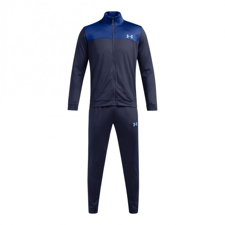 Męski dres komplet treningowy Under Armour UA Emea Tracksuit Novelty - granatowy