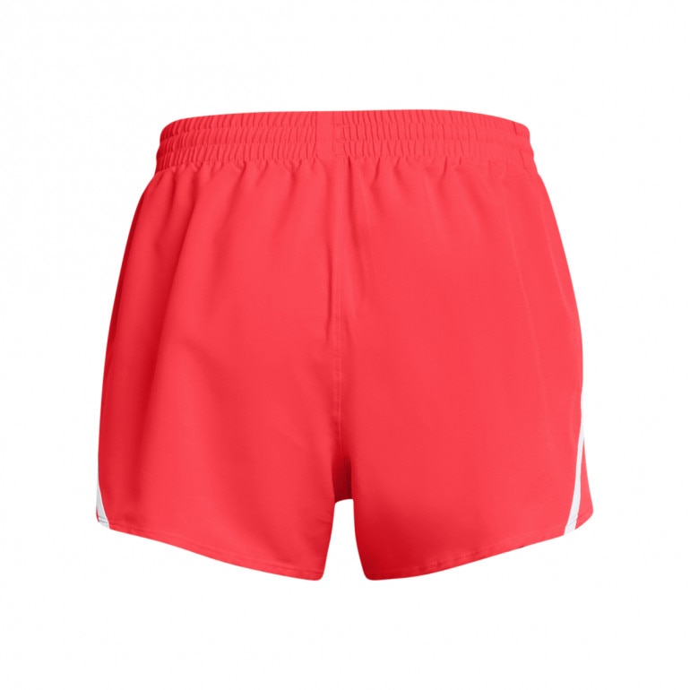Damskie spodenki do biegania Under Armour UA Fly By 3'' Shorts - czerwone