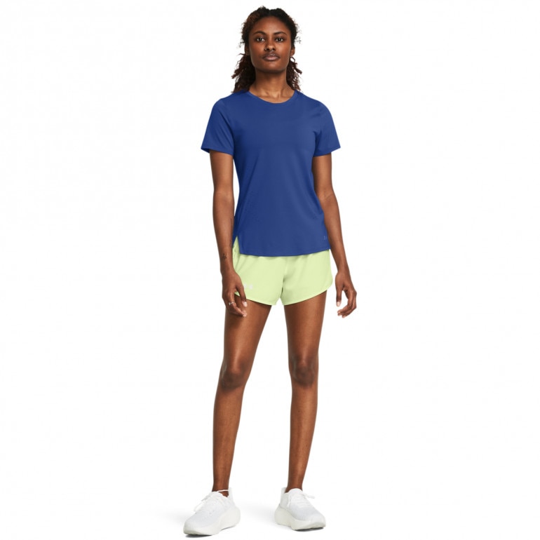 Damskie spodenki do biegania Under Armour UA Fly By 3'' Shorts - zielone