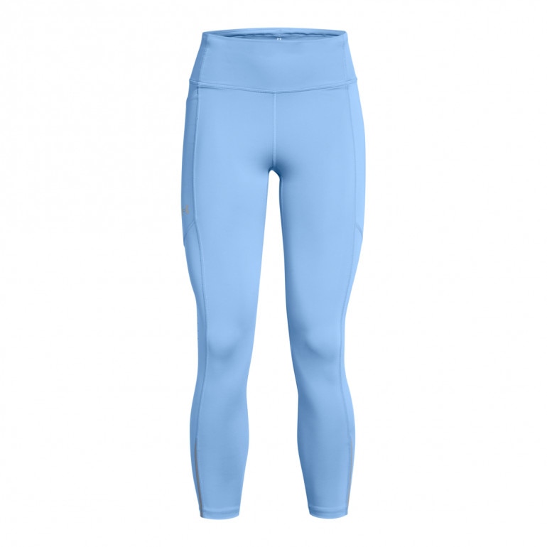 Damskie legginsy do biegania Under Armour UA Launch Ankle Tights - niebieskie