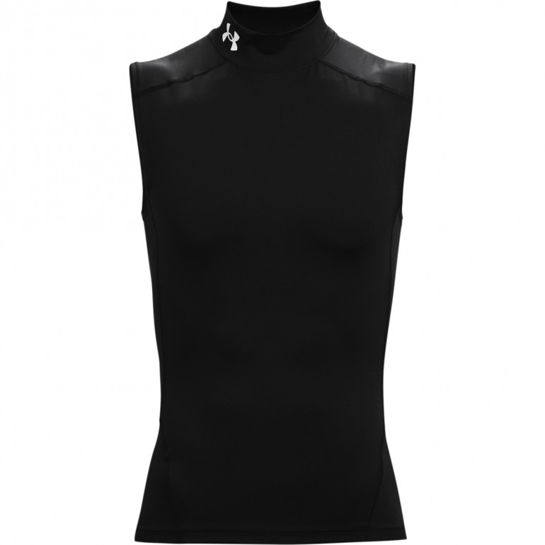Męski top treningowy Under Armour UA Hg Armour Comp Mock Sl - czarny