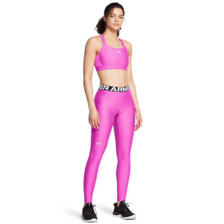 Damskie legginsy treningowe Under Armour UA HG Authentic Legging - różowe