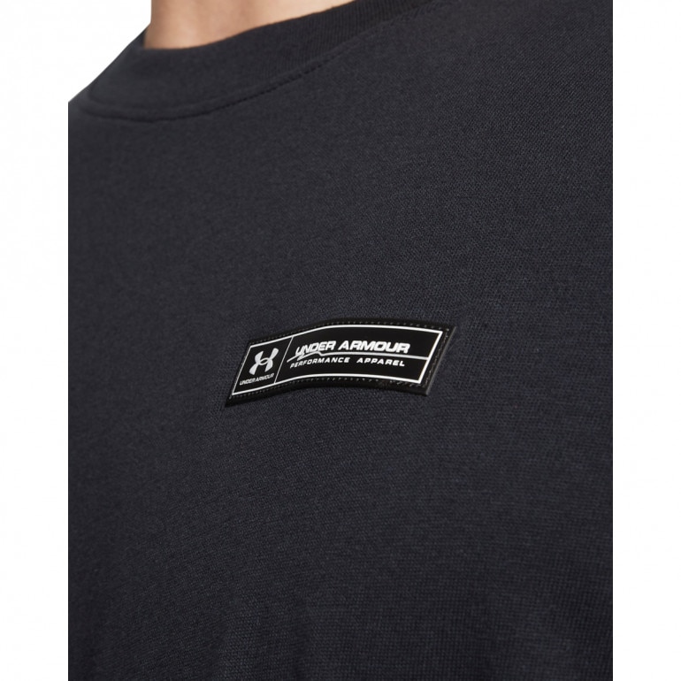 Męski t-shirt z nadrukiem Under Armour UA HW Armour Label SS - czarny