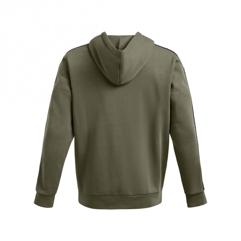 Męska bluza dresowa nierozpinana z kapturem Under Armour UA Icon Fleece Hd Taping - khaki