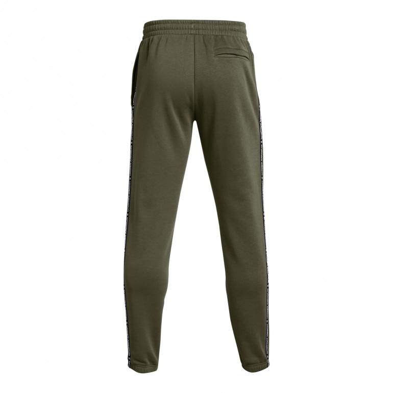 Męskie spodnie dresowe Under Armour UA Icon Fleece Jogger Taping - zielone