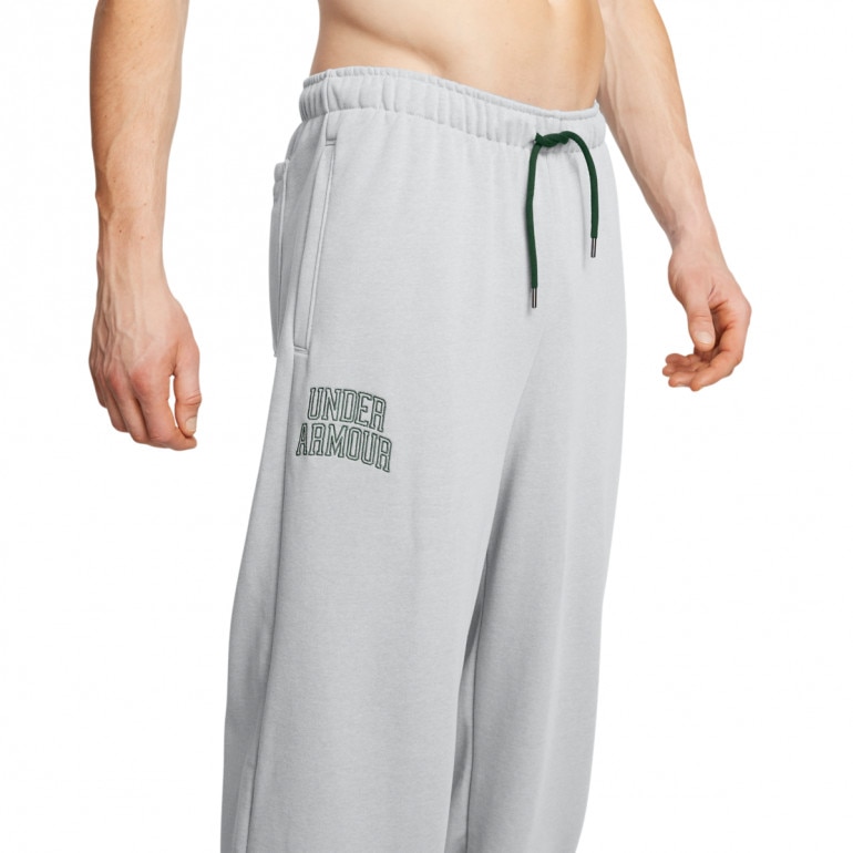 Męskie spodnie dresowe Under Armour UA Icon Hwt Terry Os Pant - szare