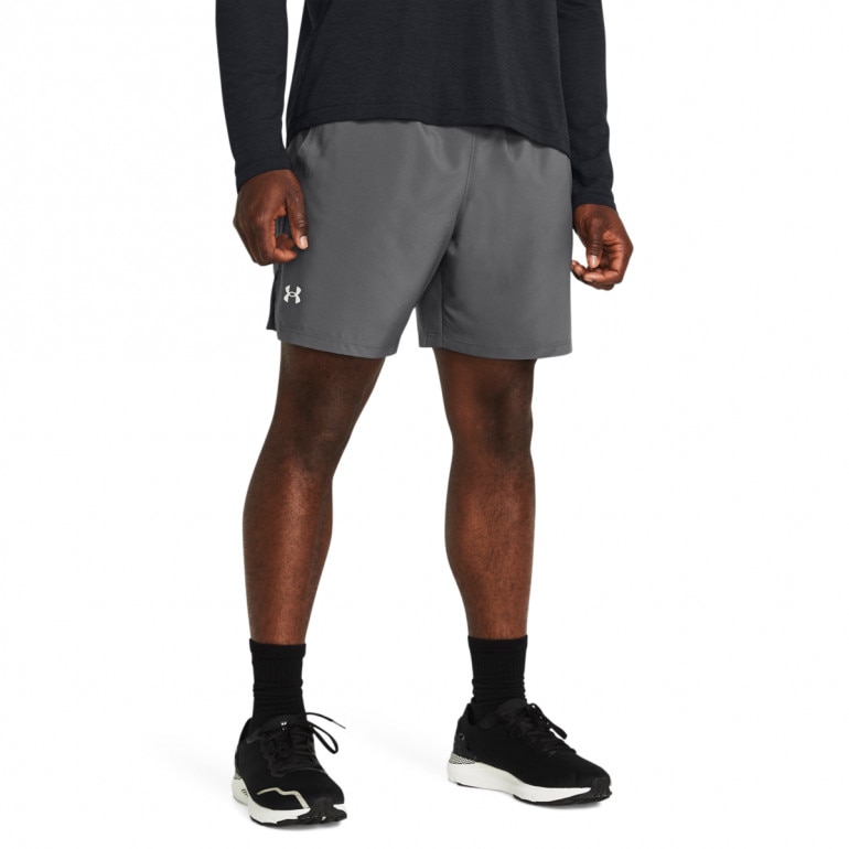 Męskie spodenki do biegania Under Armour UA Launch 7'' Short - szare