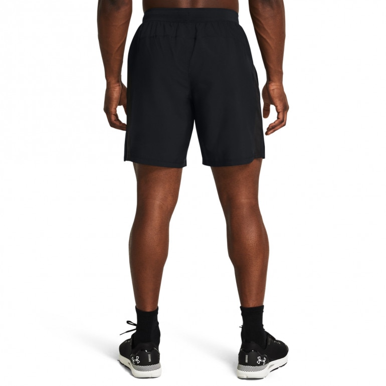 Męskie spodenki do biegania Under Armour UA Launch 7'' Unlined Shorts - czarne