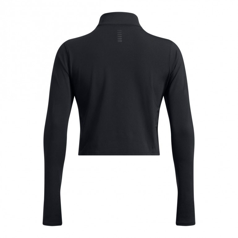 Damski longsleeve do biegania Under Armour UA Launch Elite Half Zip - czarny