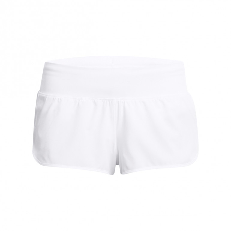 Damskie spodenki treningowe Under Armour UA Launch Pro 2'' Shorts - białe