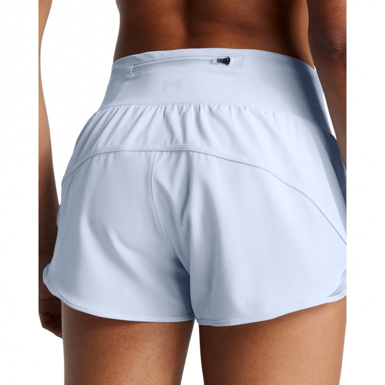 Damskie spodenki do biegania Under Armour UA Launch Pro 3'' Shorts - niebieskie
