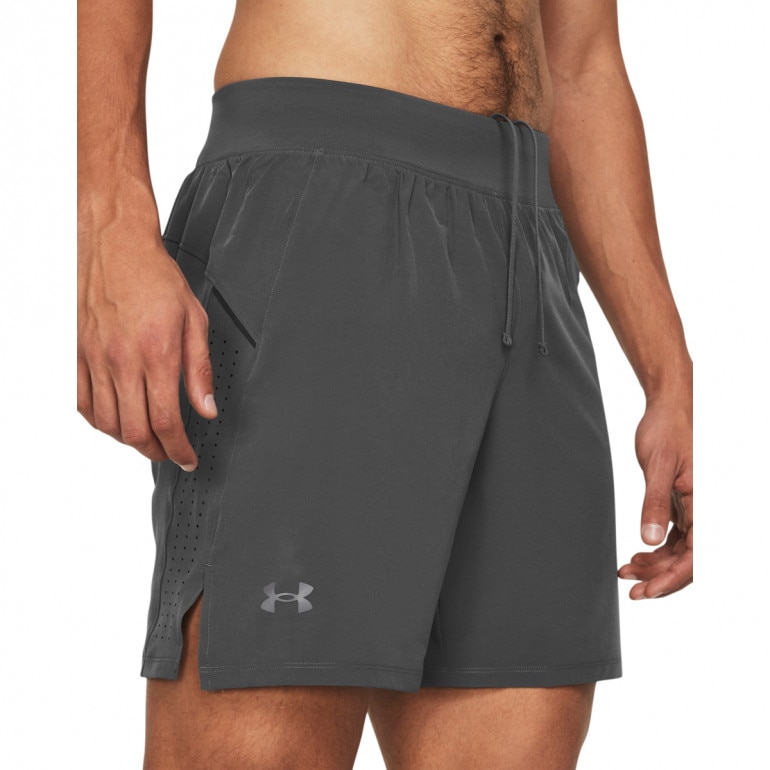 Męskie spodenki do biegania Under Armour UA Launch Pro 7'' Shorts - szare