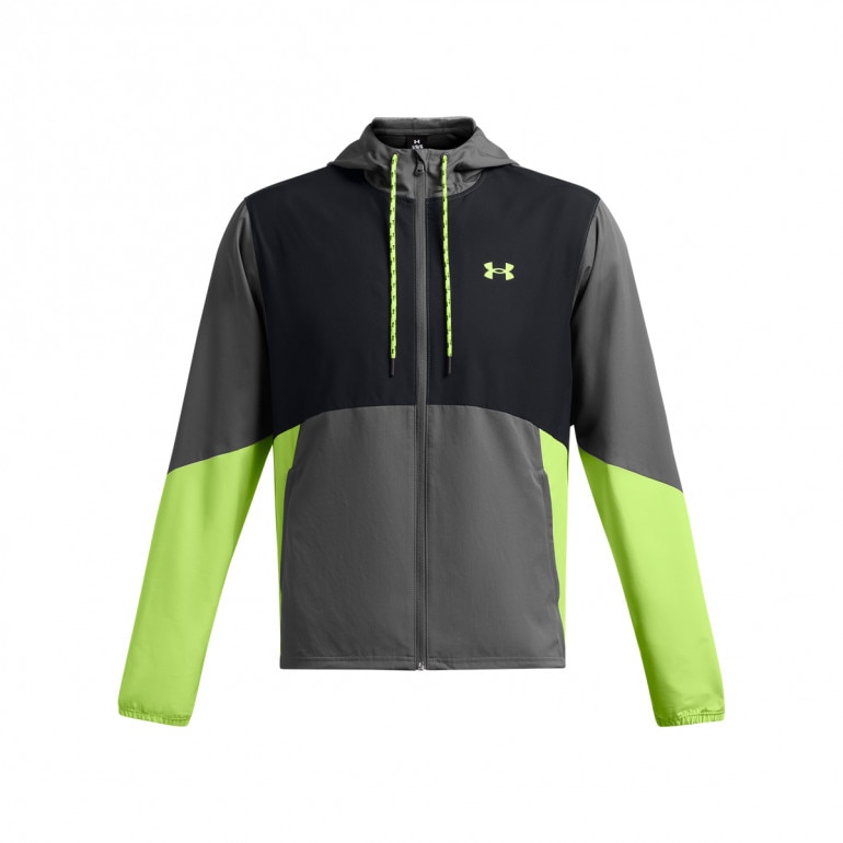 Męska kurtka treningowa Under Armour UA Icon Legacy Windbreaker - szara