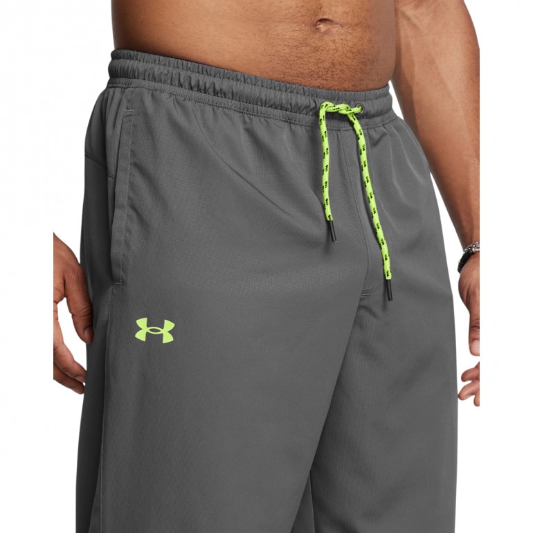 Męskie spodnie treningowe Under Armour UA Icon Legacy Windbreaker Pant - szare