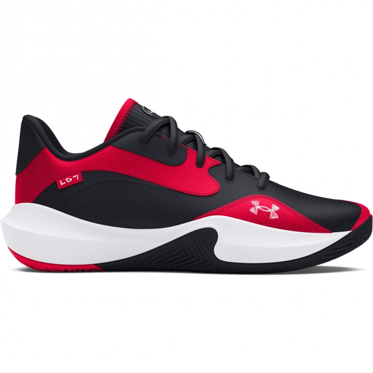 Buty do koszykówki uniseks Under Armour UA Lockdown 7 Low - czarne