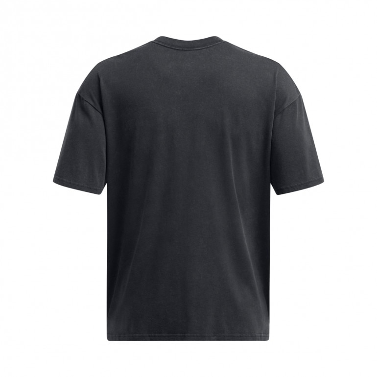 Męski t-shirt z nadrukiem Under Armour UA M Hw Os Logo Wash Ss - czarny