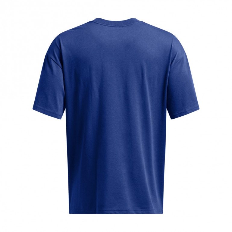 Męski t-shirt z nadrukiem Under Armour UA M Hw Os Sm Box Ss - niebieski