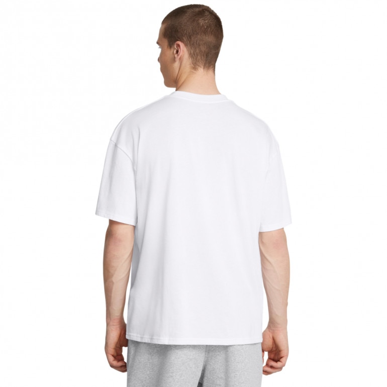 Męski t-shirt z nadrukiem Under Armour UA M Hw Os Sm Box Ss - biały
